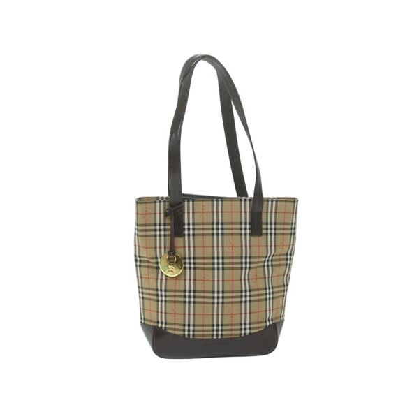Pre Loved burberry Women Beige Tote Bags - Picture 2 of 8